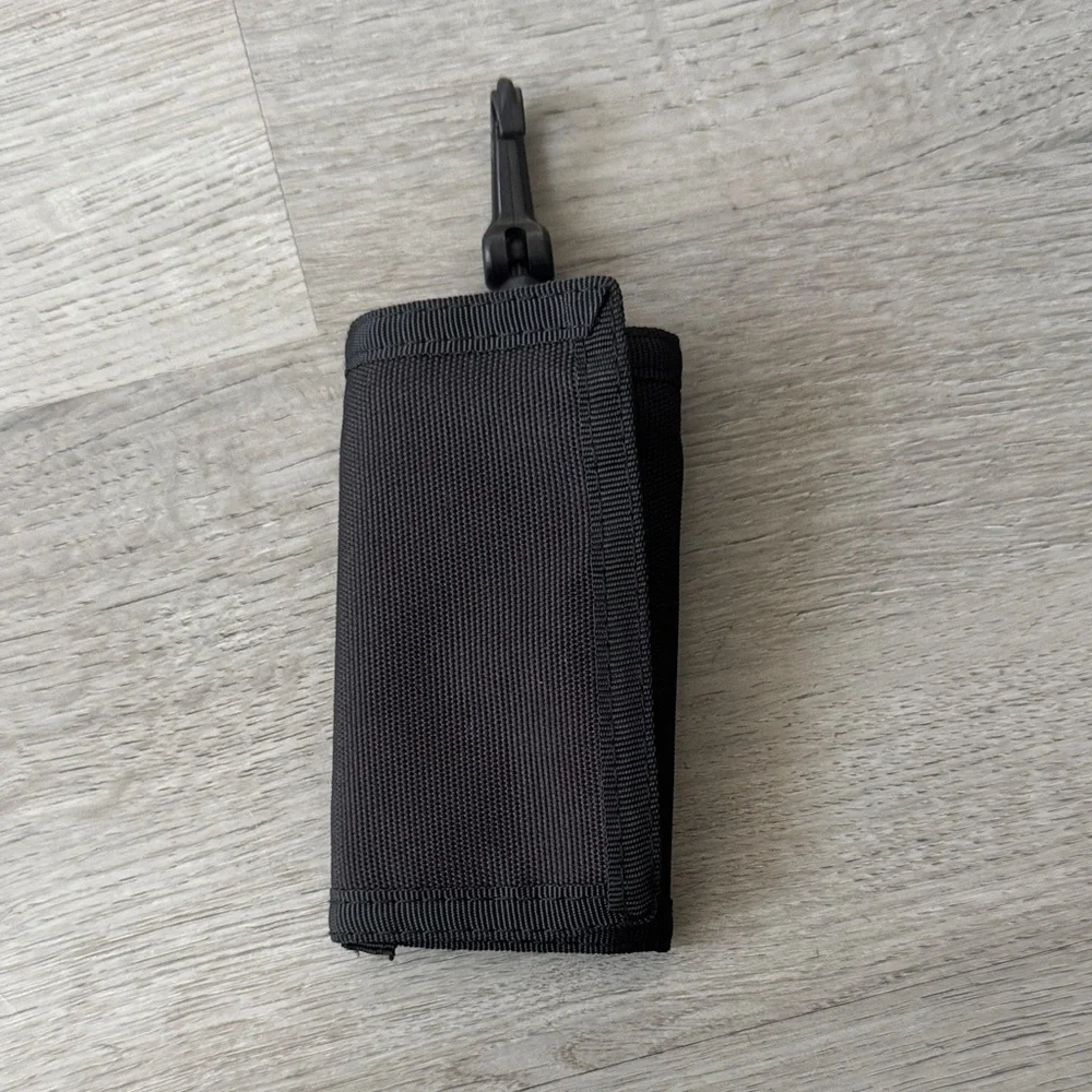 Small Black cookies wallet Holster with Clip